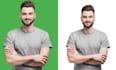 do green screen background removing from photo 24 hours