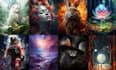 generate ai images using leonardo, midjourney
