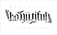 do creative ambigram design for your tattoos