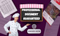 create restaurant, cafe and bakery business plan