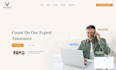 build a business consulting or agency website with client booking system