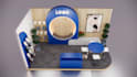 create design 3d trade show booth, exhibition booth, stand