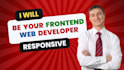 edit website front end site, bootstrap website layout, replicate frontend design