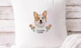 create a portrait embroidery design for your pet, dog, cat