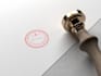 do circle stamp badge seal logo design