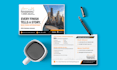 design postcard, eddm mailer, rack card, door hanger, or dl flyer in 24 hours