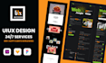 do website ui ux design, dashboard ui design, mobile app ui, ui ux design figma