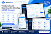 modern saas dashboard and web app UI UX