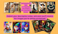create a lenormand deck with ai unique and prototype images in your style