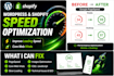 speed up wordpress shopify website and fix SEO issues