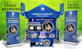design trade show booth design backdrop exhibition trade show banner canopy tent