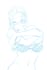 draw an anime,manga styled sketch , sfw or nsfw