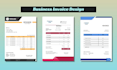 design invoice template, quotation, letterhead, bills,  price list or check list