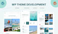 design and develop a professional wordpress theme using HTML CSS and PHP