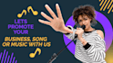 promote and play your song on our 50 popular radio stations in the USA