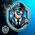 do eye catchy security company modern mascot logo design