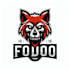 do skull head animal mascot logo design