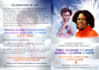design funeral, obituary, memorial, program flyer in 3hrs