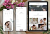 make wedding invite website with rsvp