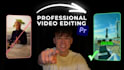 do professional video editing and post production