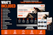 design a modern roofing wordpress website