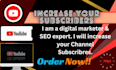 boost your youtube channel and increase subscribers