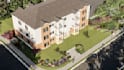 design 3d house, building, exterior design and 3d rendering