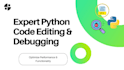 edit, debug, improve, and build custom python projects