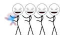 animate stick figures, stickman characters, cartoon