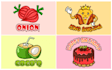 create food mascot vector character with adobe illustrator