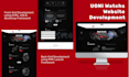 develop your website using laravel, PHP framework