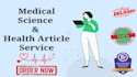 write health and medical blogs