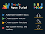 teach you automation using google apps script development