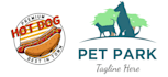 create dog design logo