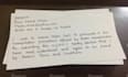 handwrite letters and cards for you