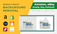 provide product photo background removal in 24 hrs