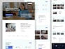 do neat professional web landing page UI UX design figma