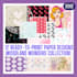 create 12 themed 12x12 paper sheets ready to print