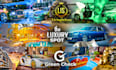 an eye catching youtube banner and logo