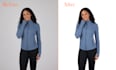 remove wrinkle apparel fashion model retouch