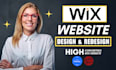 build wix website, wix website development, wix studio, wix website design