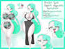 draw a ref sheet for your character