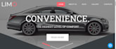 design taxi website limousine website, chauffeur website,