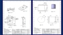 make 3d cad on blender, solidworks, catia and 2d drawings