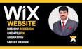 create wix website, redesign wix website revamp wix website redesign wix site