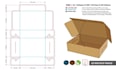 do product packaging box design, packaging design or dieline