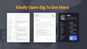 write and upgrade your resume,CV, cover letter and linkedin