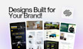 design a modern squarespace website for your business