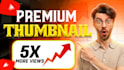 design youtube thumbnails and social media posts,