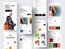 design modern mobile app ui ux design for android and ios